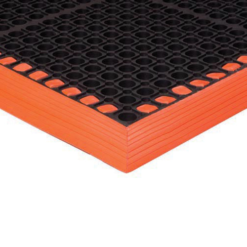 Safety TruTread 4-Sided GritTuff 28x40 Inches Orange