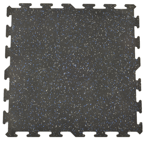interlocking rubber floor tile