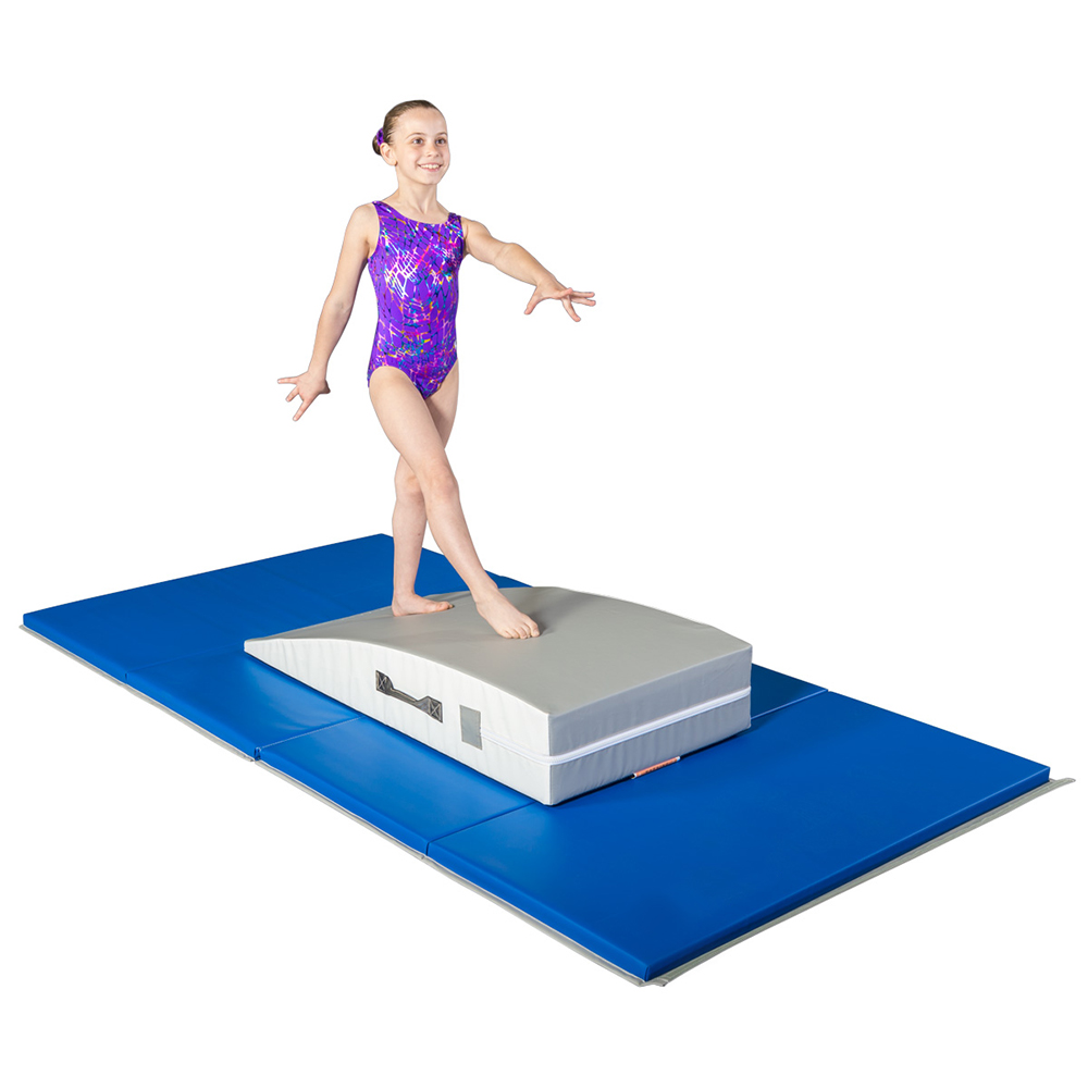 Folding Gymnastics Mats 6x12 ft x 1.5 inch V4 Balance Beam