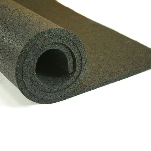 Dance Studio Subfloor Elite tiles 3/4 inch plyometric rubber underlayment rubber material