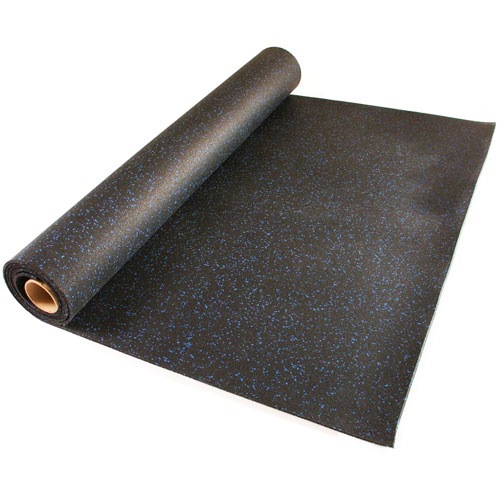 Rubber Flooring Rolls 3/8 Inch 10% Color