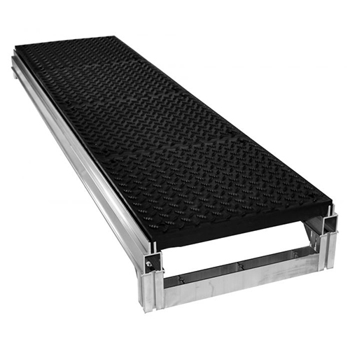 Wearwell Foundation Platform System Diamond-Plate 8x36x54 Inch Kit Full Single