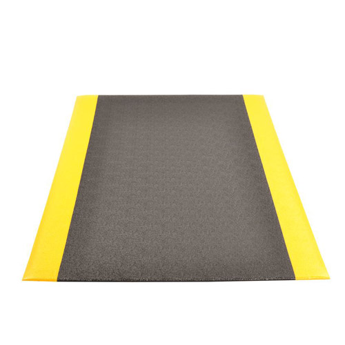 Pebble Step SOF TRED with Dyna Shield Anti-Fatigue 5/8 inch 3x60 ft black yellow full.