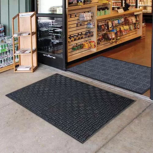 Interlocking Floor Mats, Door Mat Outdoor Front Entrance Doormat, Shoe  Cleaner Mats for Entryway, Garage Drainage Mat Carpet Flooring