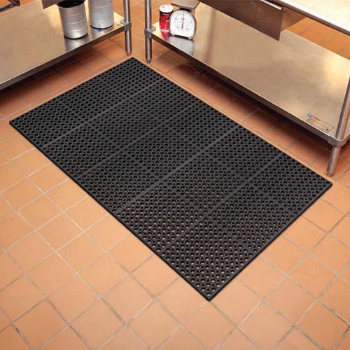 TruTread Black Mat 3x5 Feet kitchen install