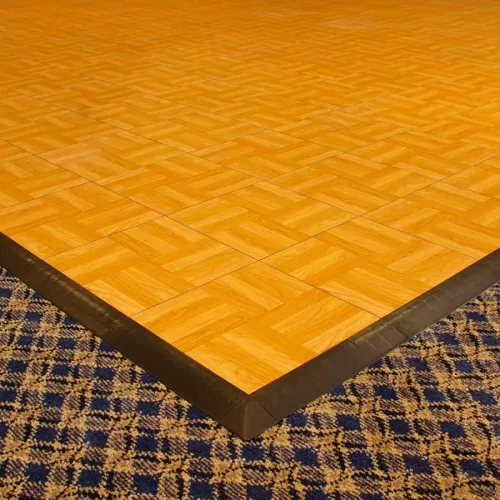 Basement Or Portable Dance Floor Edge Piece Max Tile Border Ramp