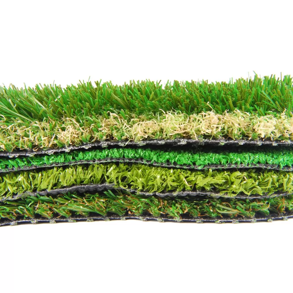 different pile heights of artificial grass