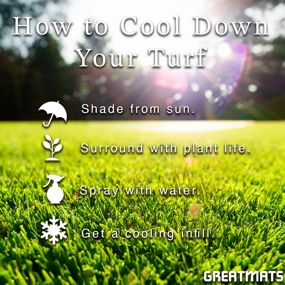 How To Cool Artificial Grass Turf & How To Prevent Heating