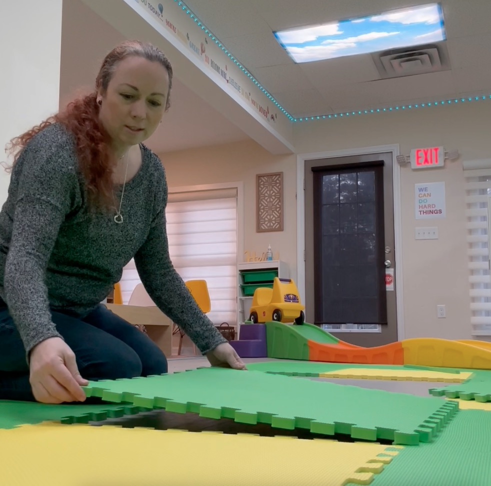 interlocking foam mats for sensory gym