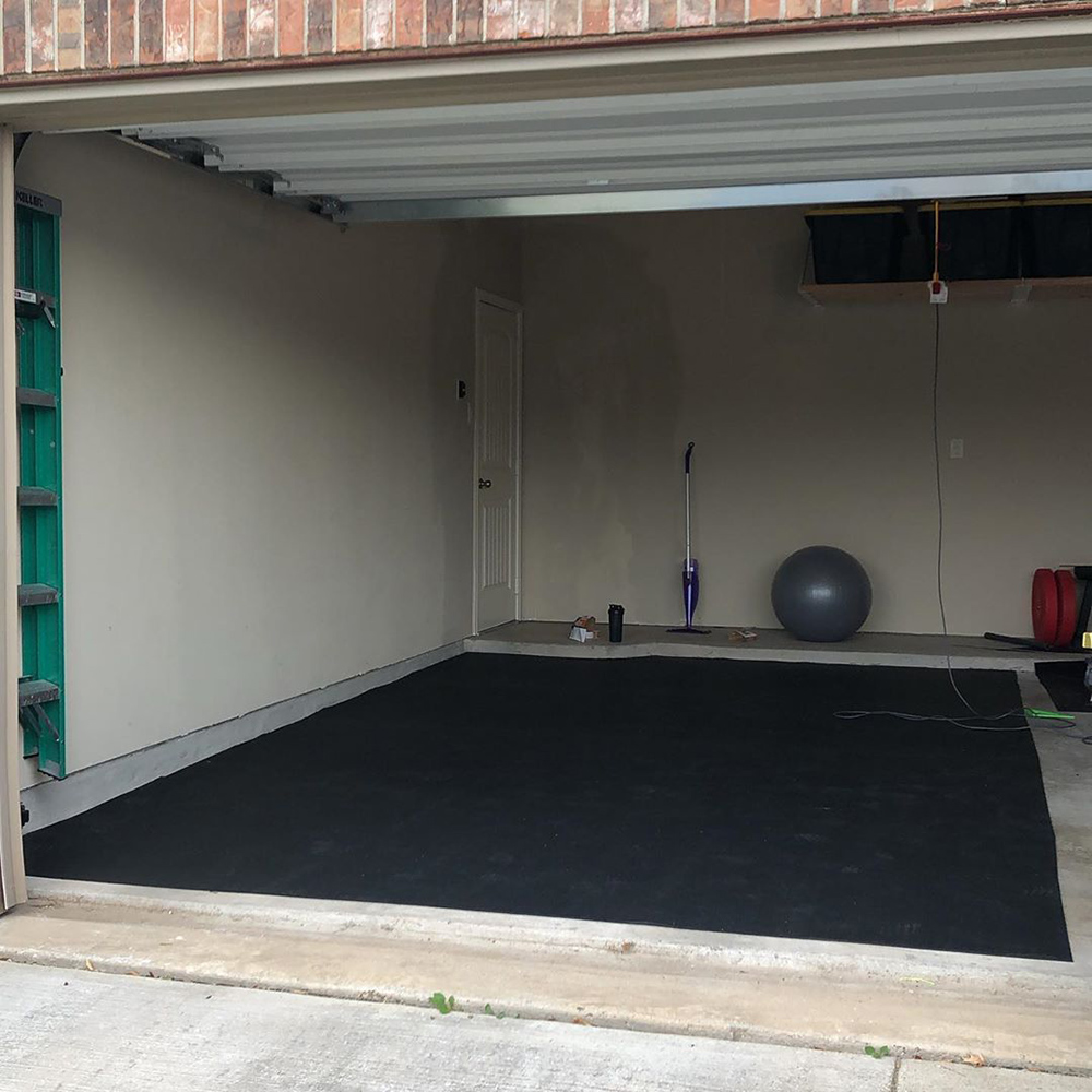 Why Garage Floor Roll-Out Mats are a BAD IDEA!