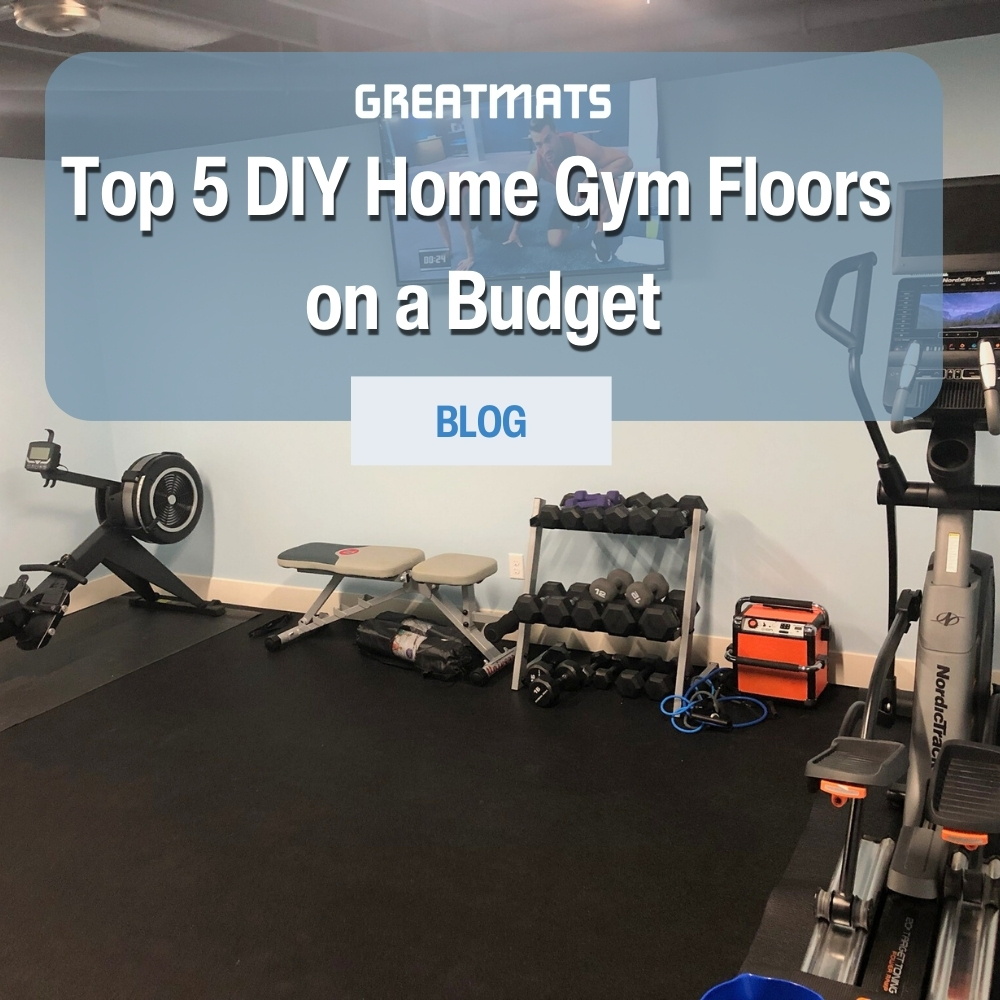 top diy home gym floors on a budget