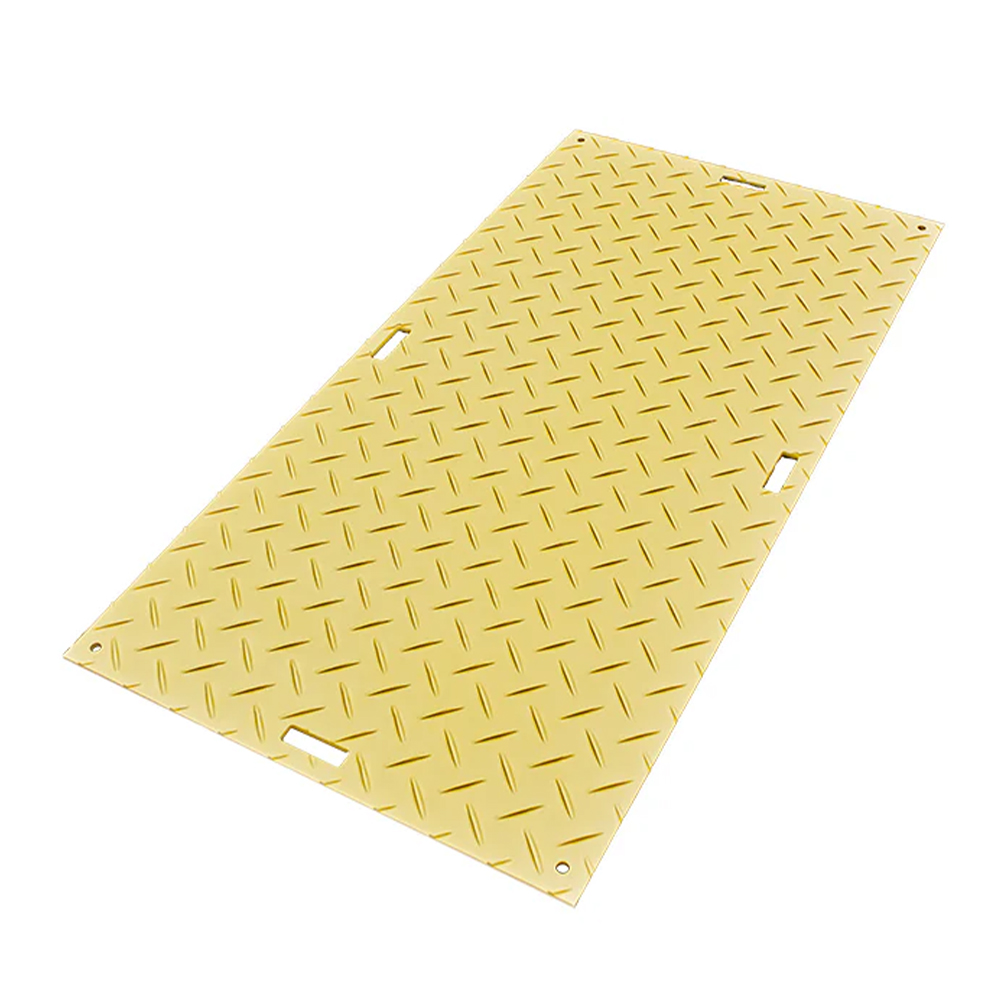 Blue Gator Lite Ground Protection Diamond Mat Tan 3/8 Inch x 4x8 Ft. full tan mat