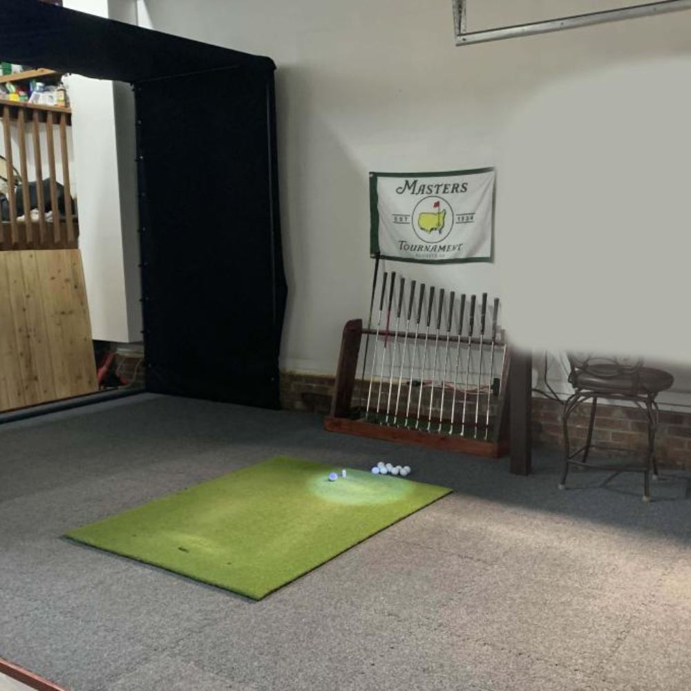 foam flooring for golf simulator 