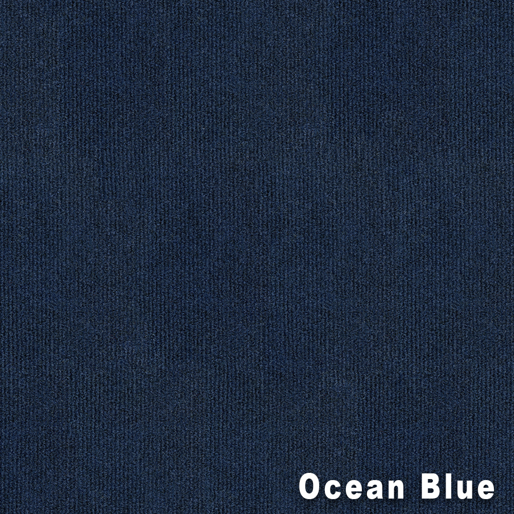 Style Smart Riverside 18 x 18 In Carpet Tile 16 per case Ocean Blue