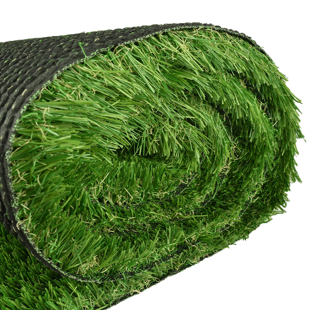 GreenSpace Artificial Turf Mat 1/2 Inch x 4x6 Ft. roll side