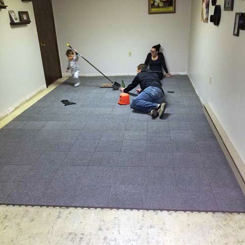 carpet tiles for basement flooring