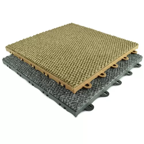 Raised CarpetFlex Floor Tiles