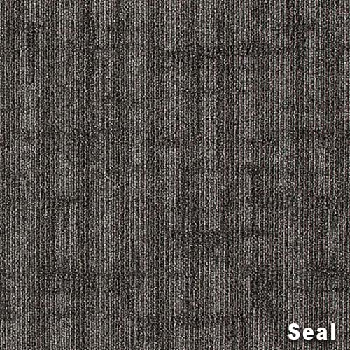 Captured Idea Commercial Carpet Tile 24x24 Inch Carton of 24 Seal Full