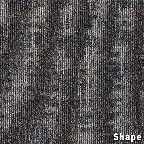 Captured Idea Commercial Carpet Tile 24x24 Inch Carton of 24 Shape Full