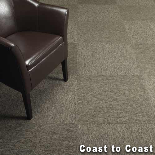 Fast Break Commercial Carpet Tiles install.