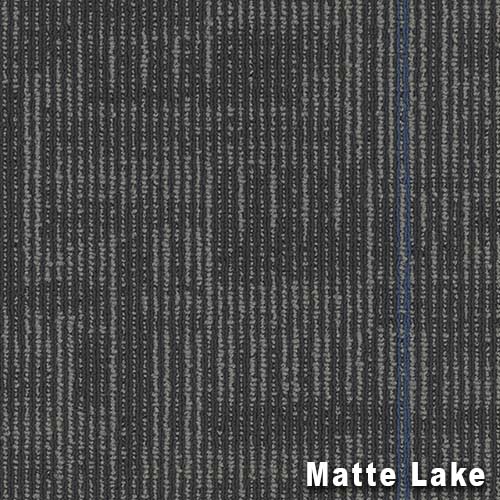 Echo Commercial Carpet Tiles 24x24 Inch Carton of 18 Matte Lake Full
