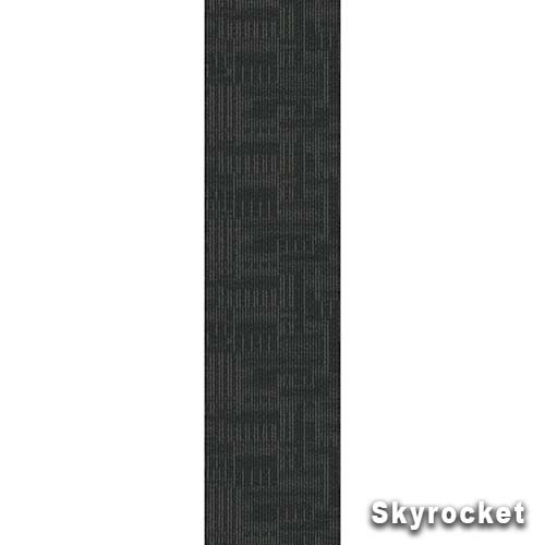 Echo Commercial Carpet Planks 12x48 Inch Carton of 14 Skyrocket Full