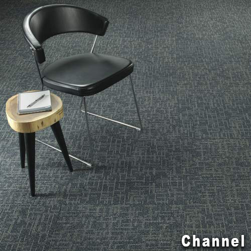 Formation Commercial Carpet Tiles formation channel install.