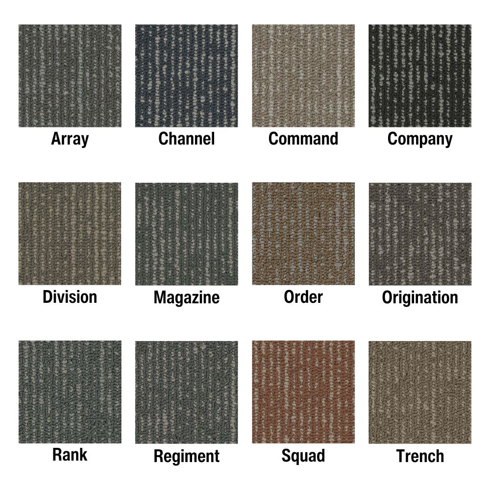 Formation Commercial Carpet Tiles all colors