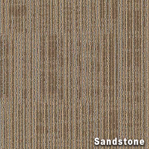 Get Moving Commercial Carpet Tiles 24x24 Inch Carton of 24 Sandstone Full