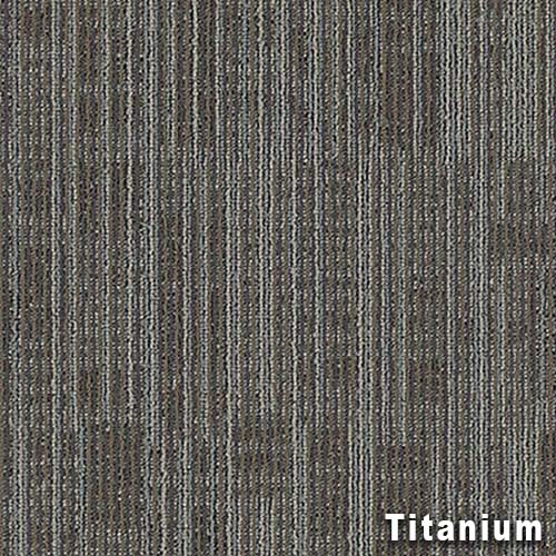 Get Moving Commercial Carpet Tiles 24x24 Inch Carton of 24 Titanium Full