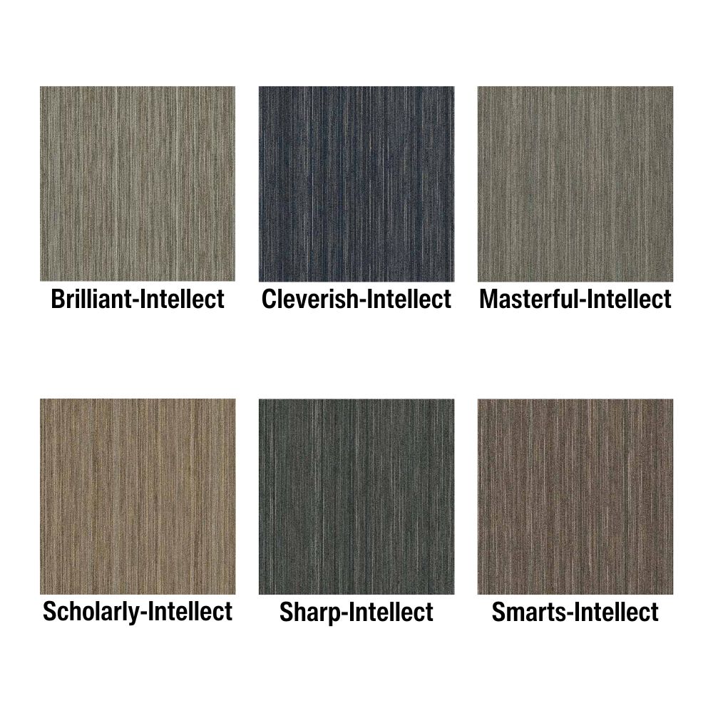 Intellect Commercial Carpet Tiles all colors