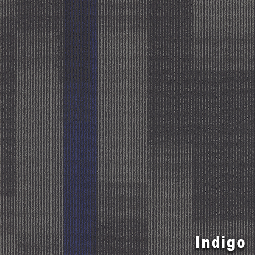 Magnify Commercial Carpet Tiles 24x24 inch Carton of 18 Indigo full