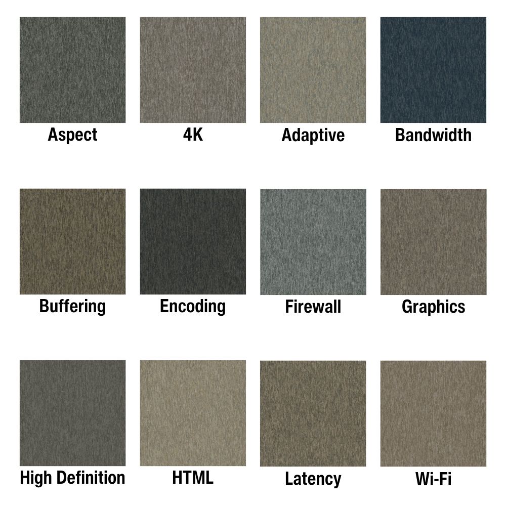 Streaming Commercial Carpet Tiles all colors