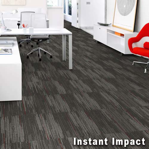 Online Commercial Carpet Tiles 24x24 Inch Carton of 24 Instant Impact Install