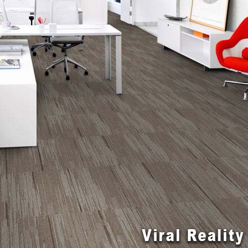 Online Commercial Carpet Tiles 24x24 Inch Carton of 24 Viral Reality Install