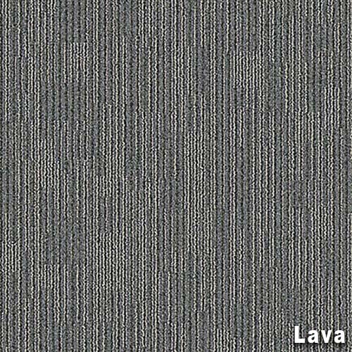 Surface Stitch Commercial Carpet Tiles 24x24 Inch Carton of 24 Lava Full