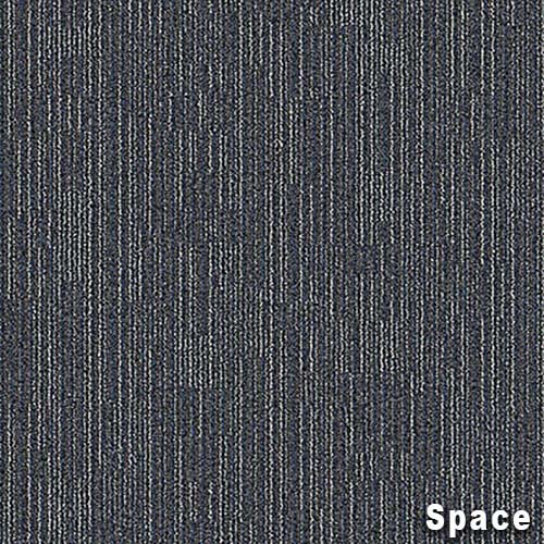 Surface Stitch Commercial Carpet Tiles 24x24 Inch Carton of 24 Space Full