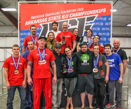 2016 AGF Arkansas State BJJ Championships Team Champions