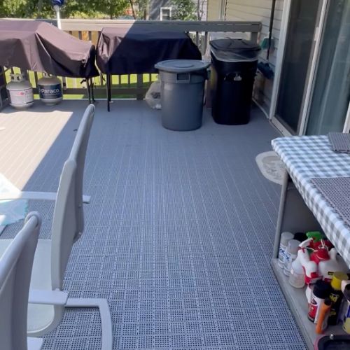 diy patio flooring