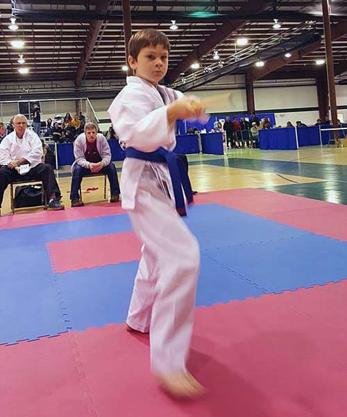 Andy White at Karate Classic