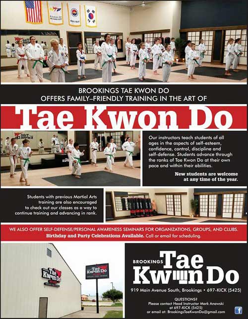 Brookings Taekwondo Flier