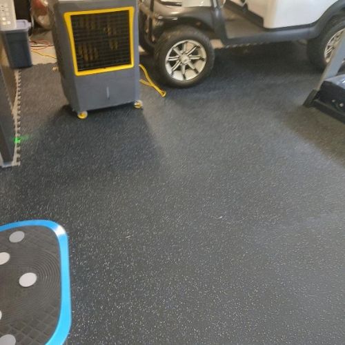 garage gym flooring