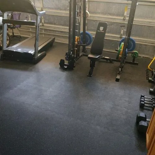 interlocking rubber tiles for home gym