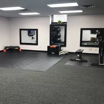 Gym flooring best sale over concrete