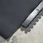 Foam and Plastic Dance Subfloor System over Concrete
