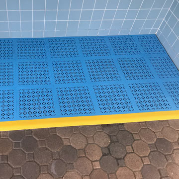 rubber mat for bathroom floor
