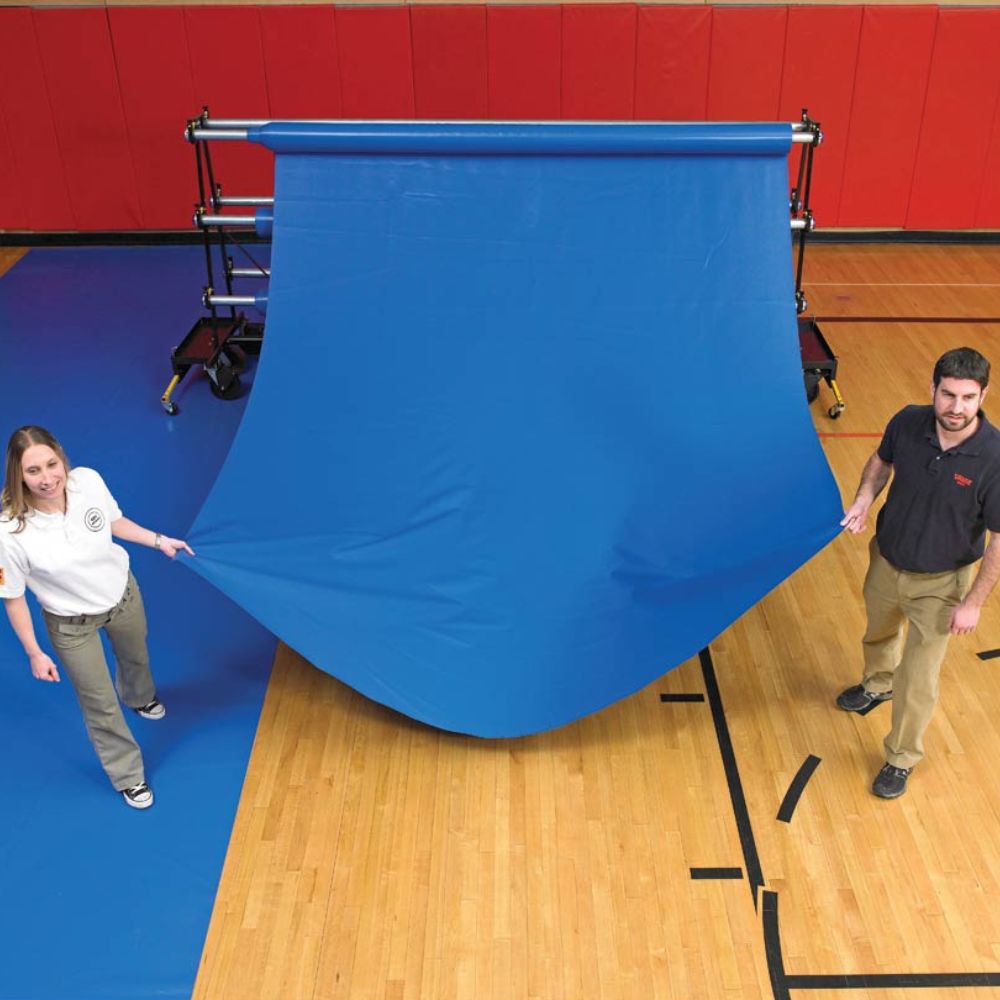 Vinyl Gym Floor cover on roll