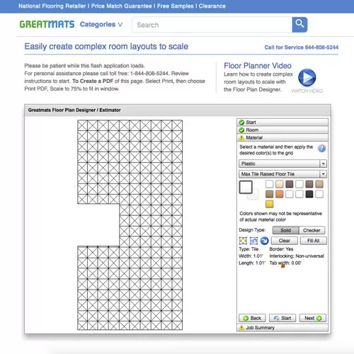 Floor Design Grid