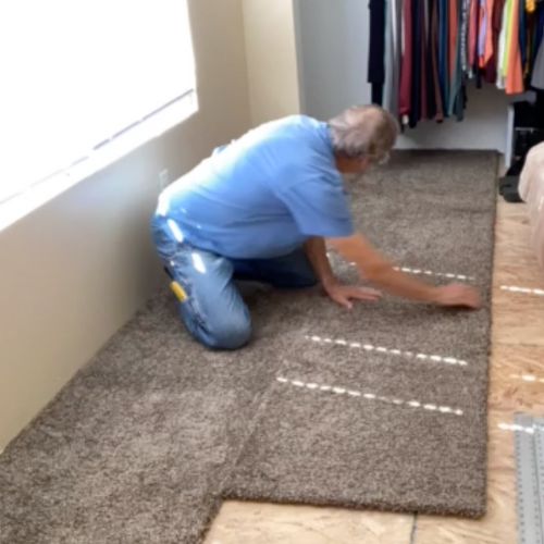 installing diy carpet tiles