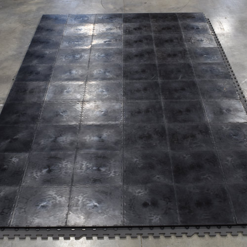 subfloor system foam cushion underlayment and interlocking tiles